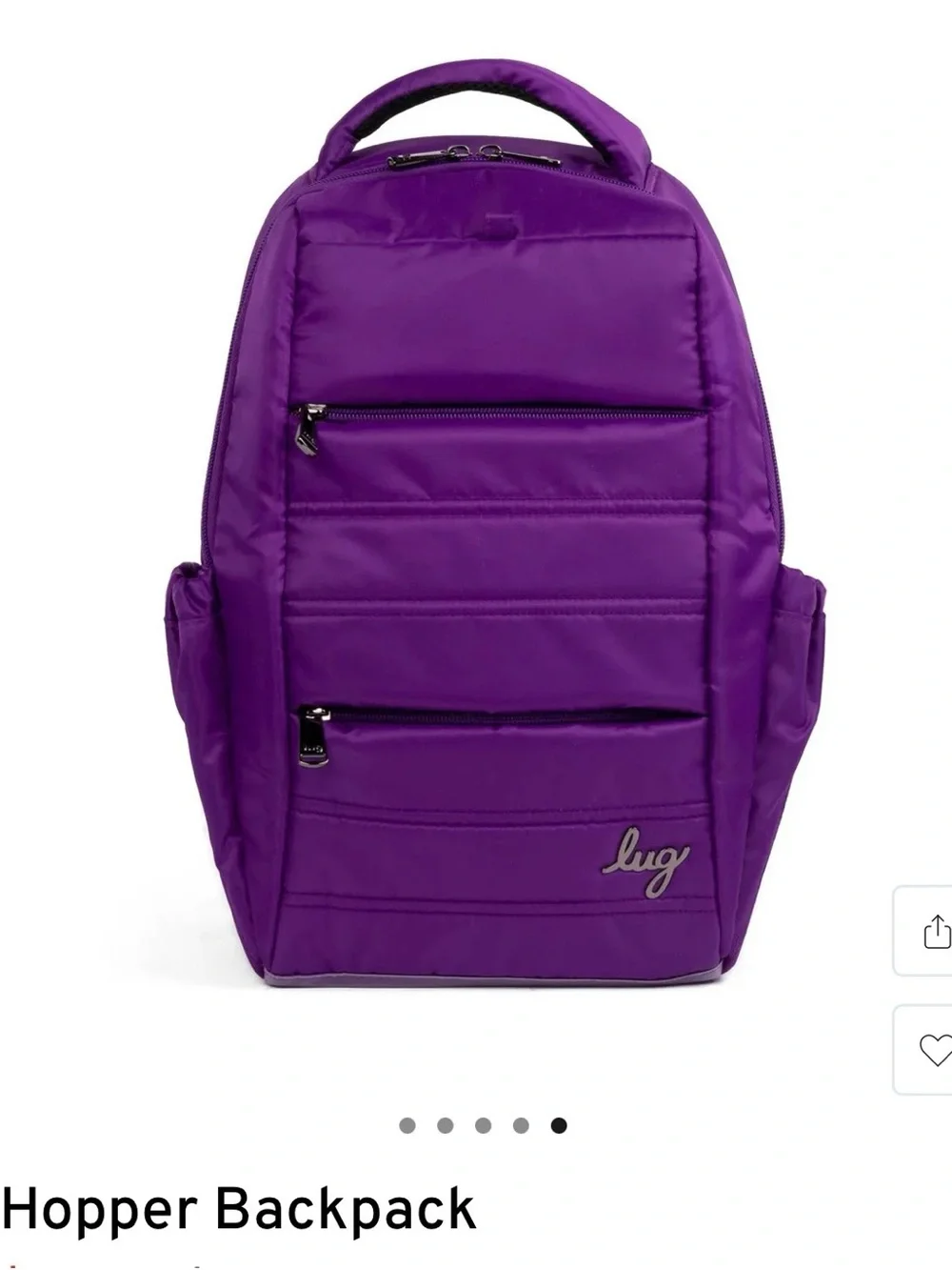 NWT- Lug Hopper Grape Purple